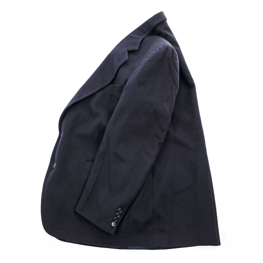 90年代 USA製 ヴィンテージ 100%カシミヤ テーラードジャケット ブレザー L ネイビー  2B macy's men's store CLUB ROOM