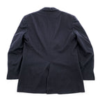 90年代 USA製 ヴィンテージ 100%カシミヤ テーラードジャケット ブレザー L ネイビー  2B macy's men's store CLUB ROOM