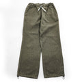 Remi Relief The Golden State Tweed Look Wide Leg Drawstring Pants Olive Gray S Japan