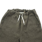 Remi Relief The Golden State Tweed Look Wide Leg Drawstring Pants Olive Gray S Japan