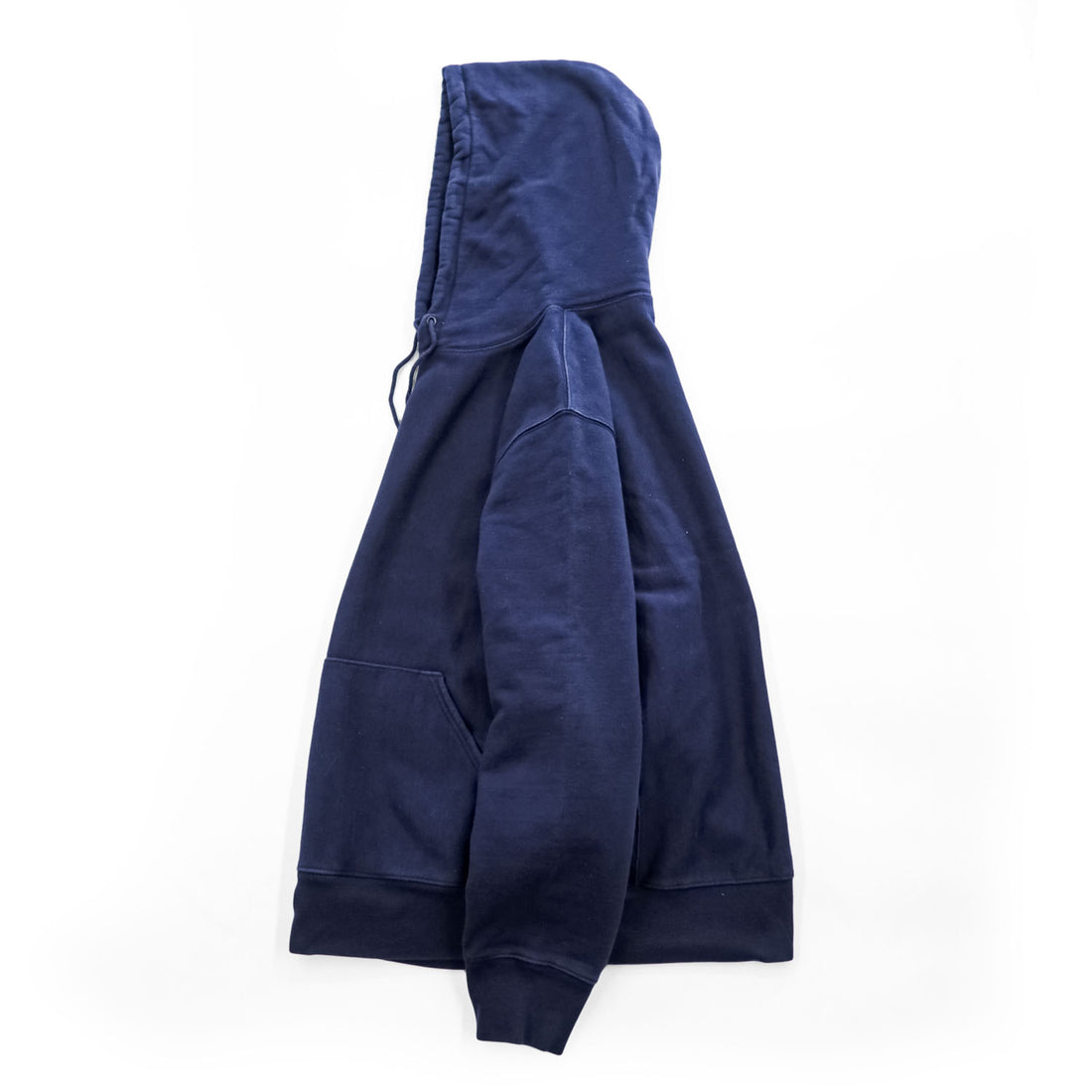 J.CREW プルオーバー パーカー L ネイビー 裏起毛 ヘビーウェイト リバースウィーブ カンガルーポケット BJ353