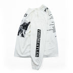 Johnbull 長袖 ロングスリーブ Tシャツ THE BEATLES ビートルズ ABBEY ROAD 両面プリント ロンT ホワイト JT251C01 244-0407