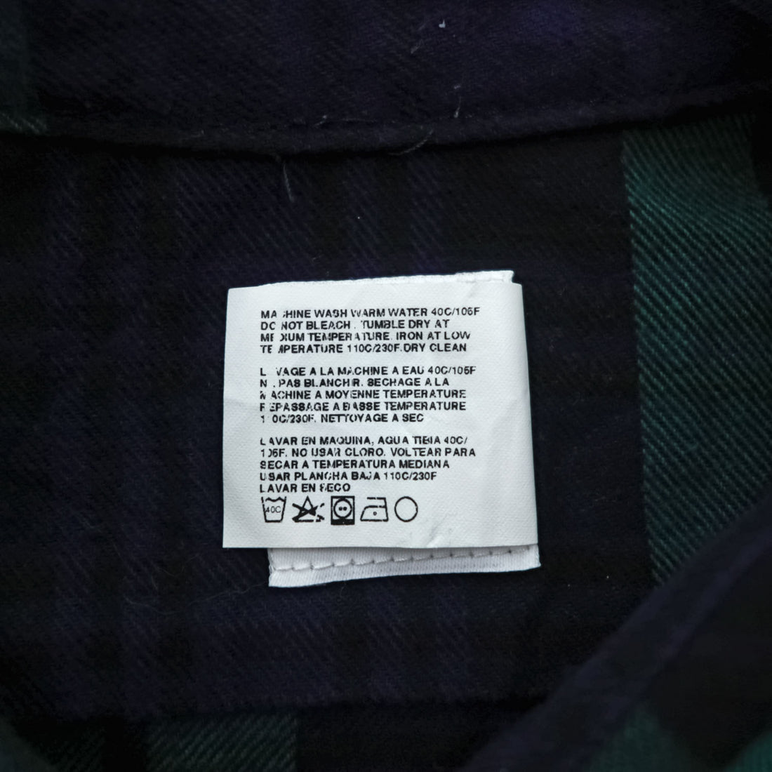 BIG BILL 米国製 USA製 長袖 ヘビーフランネルシャツ XL グリーン ネイビー チェック ダブル フラップ 胸ポケット 121 CUT 11905