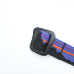 Patagonia フリクションベルト ブラック ブルー アルミニウム バックル