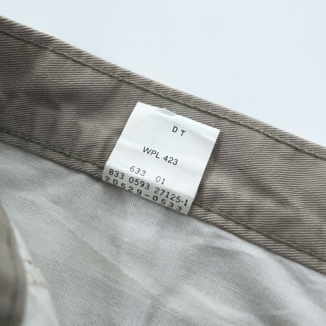 DOCKERS ( Levi's ) 90年代 ヴィンテージ チノパンツ L ベージュ 2タック プリーツ