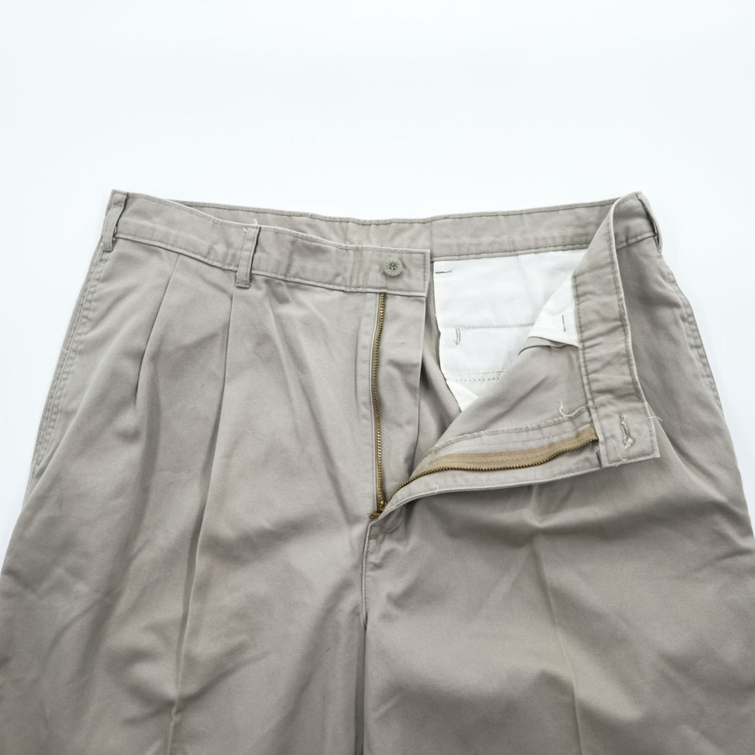 DOCKERS ( Levi's ) 90年代 ヴィンテージ チノパンツ L ベージュ 2タック プリーツ