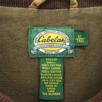 Cabela's 90年代 ヴィンテージ ダック地 ハンティングジャケット XL ブラウン キャンバス チョアコート 襟コーデュロイ