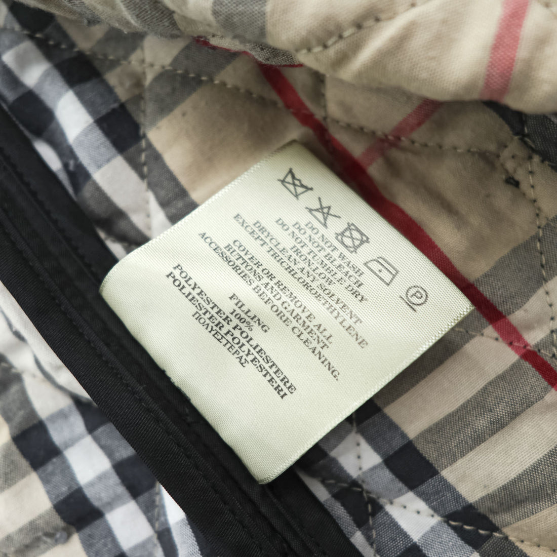 BURBERRY LONDON 英国製 キルティングジャケット XL ブラック イングランド製 裏地ノバチェック スナップボタン GBBURLDROT