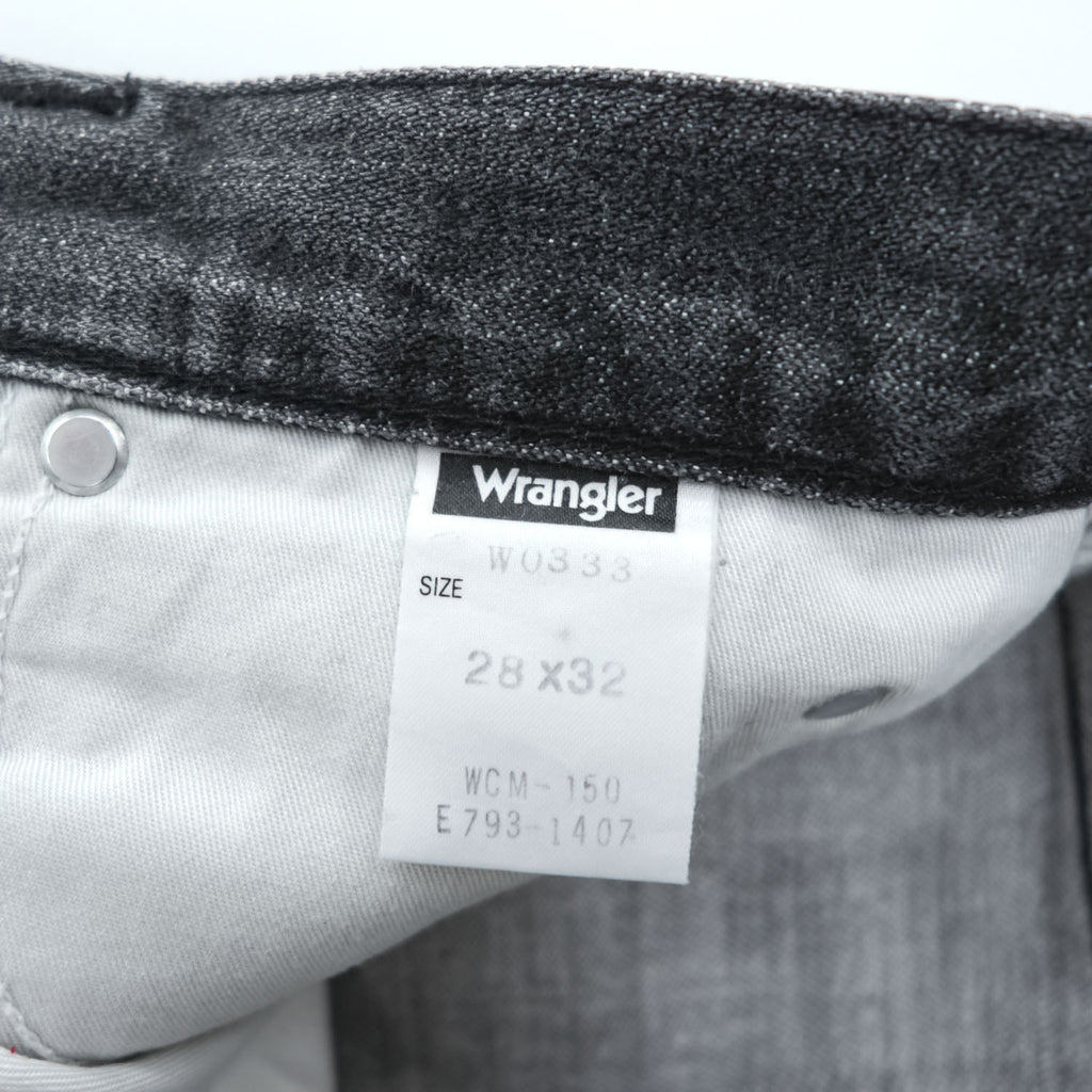 Wrangler WCM-150 Black Denim Jeans W28 x L32 Made in Japan
