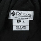 90s Columbia SM8180 Full Side Zip Snow Pants Black Men's M