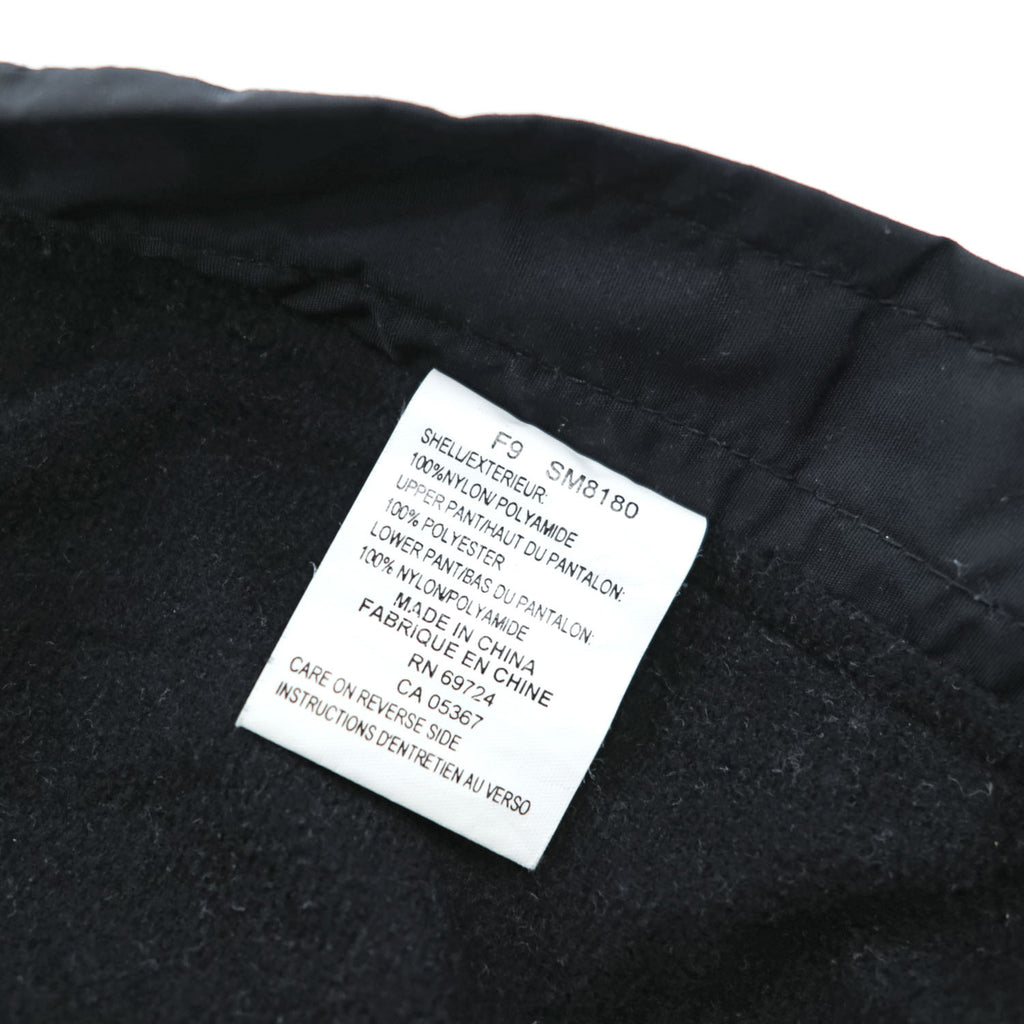 90s Columbia SM8180 Full Side Zip Snow Pants Black Men's M