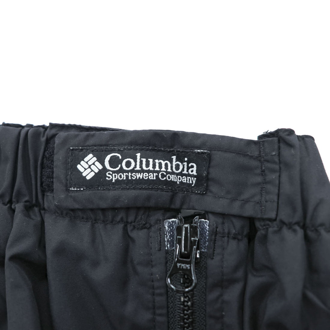 90s Columbia SM8180 Full Side Zip Snow Pants Black Men's M