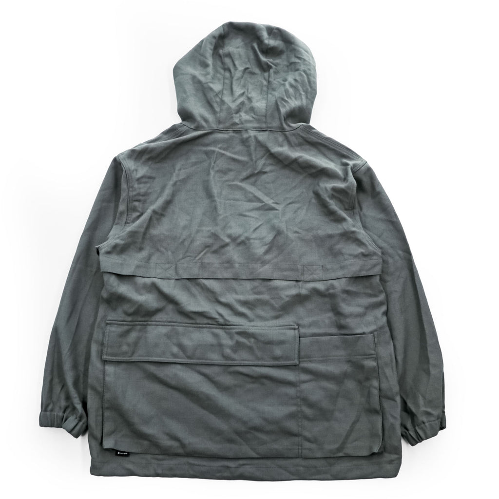snow peak ハイブリッドウールユーティリティパーカ フーデッドジャケット M ドローコード ビッグポケット 20s HOME CAMP JK-25SU104