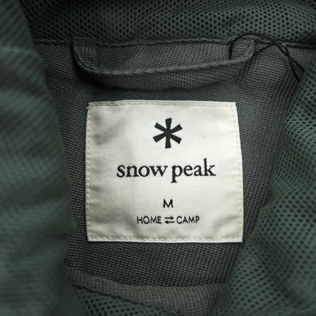 snow peak ハイブリッドウールユーティリティパーカ フーデッドジャケット M ドローコード ビッグポケット 20s HOME CAMP JK-25SU104