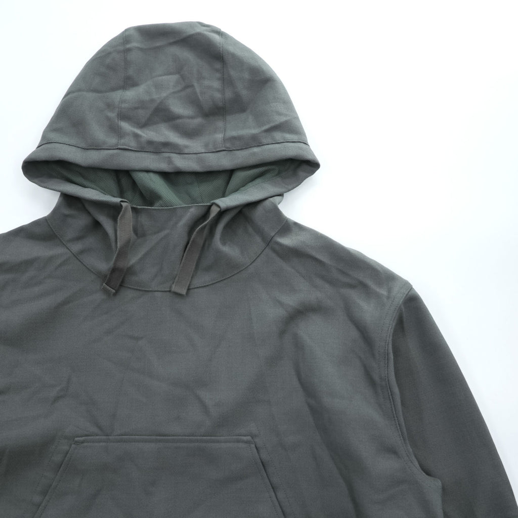 snow peak ハイブリッドウールユーティリティパーカ フーデッドジャケット M ドローコード ビッグポケット 20s HOME CAMP JK-25SU104