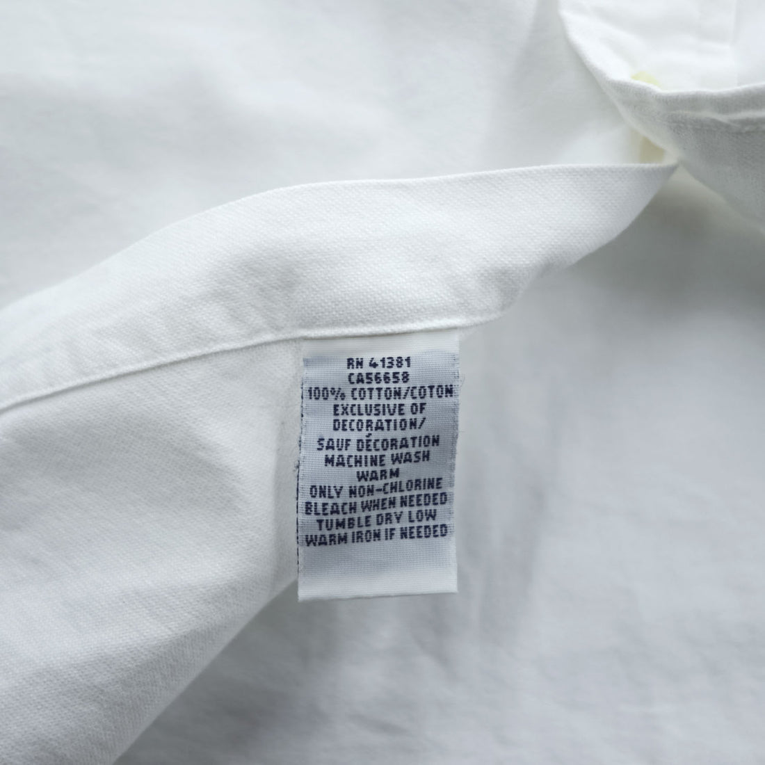 Ralph Lauren 長袖 オックスフォードシャツ L ホワイト スモールポニー ロゴ 刺繍 ボタンダウン