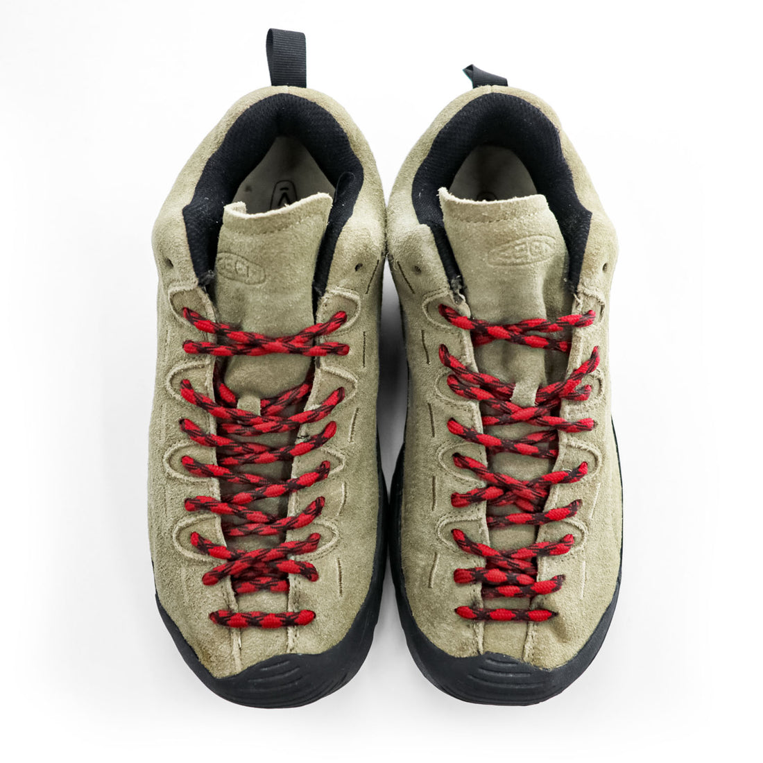 KEEN ジャスパー Jasper スエード スニーカー 26cm ベージュ ブラック 1002672