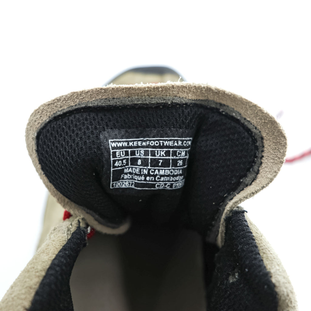 KEEN ジャスパー Jasper スエード スニーカー 26cm ベージュ ブラック 1002672