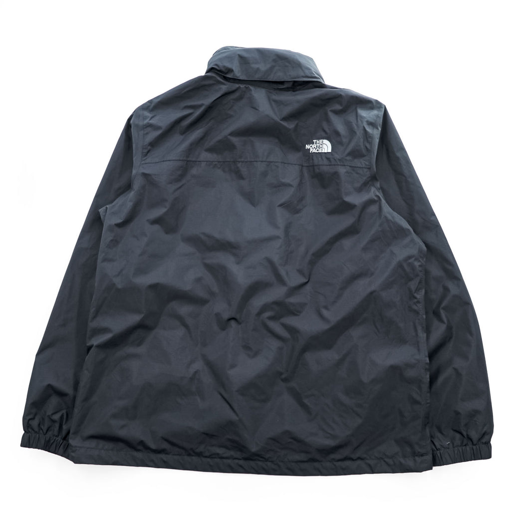 THE NORTH FACE シェル レインジャケット Resolve 2 Hooded Rain Jacket マウンテンパーカー XL ブラック 防水 リップストップ ドローコード フード収納 A2VD5