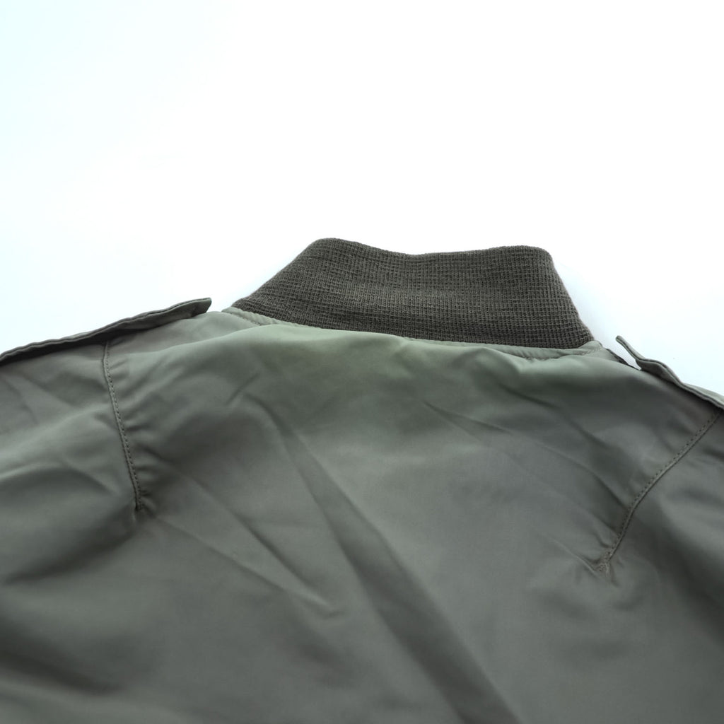 Buzz Rickson's L-2B Flight Jacket Medium Sage Green Nylon USAF TOPS Apparel