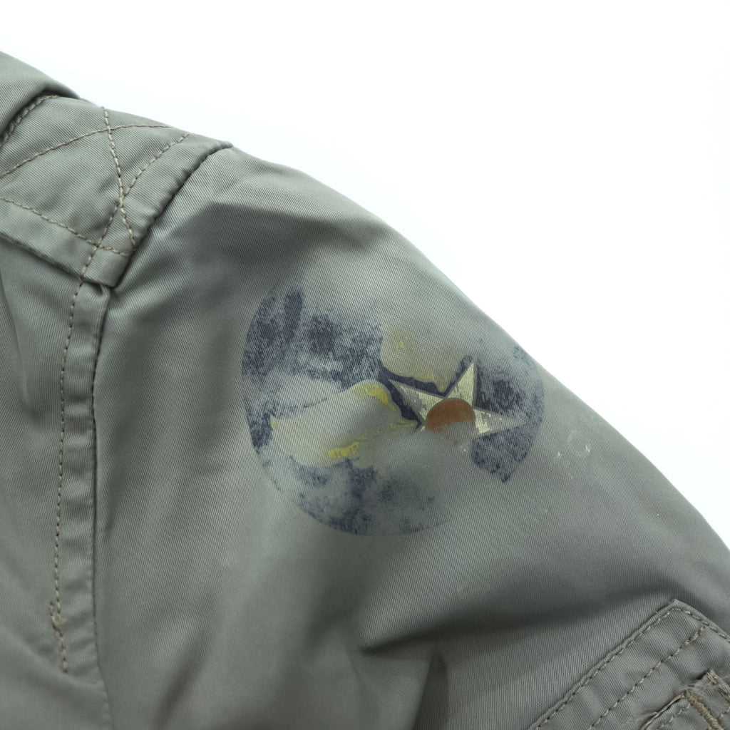 Buzz Rickson's L-2B Flight Jacket Medium Sage Green Nylon USAF TOPS Apparel