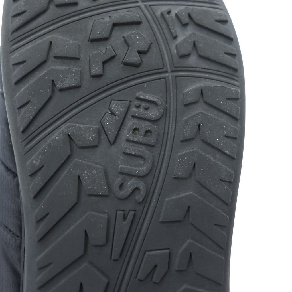SUBU 中綿 スリッパ サンダル 26.0〜27.5cm ブラック PERMANENT スリッポン