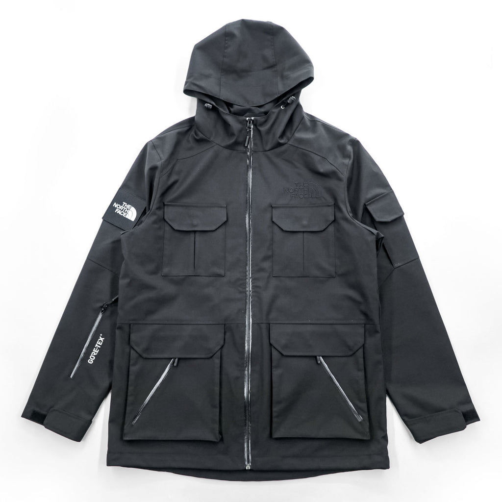 THE NORTH FACE ゴアテックス GORE-TEX 防水 マウンテンパーカー シェル レインジャケット XXL ブラック ドローコード 止水ジップ ユーティリティ マルチポケット