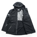 THE NORTH FACE ゴアテックス GORE-TEX 防水 マウンテンパーカー シェル レインジャケット XXL ブラック ドローコード 止水ジップ ユーティリティ マルチポケット