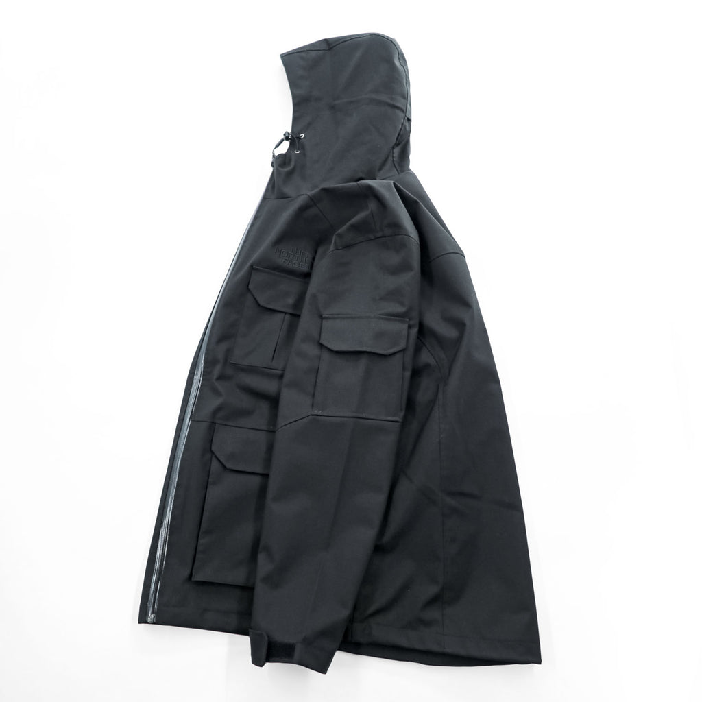 THE NORTH FACE ゴアテックス GORE-TEX 防水 マウンテンパーカー シェル レインジャケット XXL ブラック ドローコード 止水ジップ ユーティリティ マルチポケット