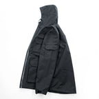 THE NORTH FACE ゴアテックス GORE-TEX 防水 マウンテンパーカー シェル レインジャケット XXL ブラック ドローコード 止水ジップ ユーティリティ マルチポケット