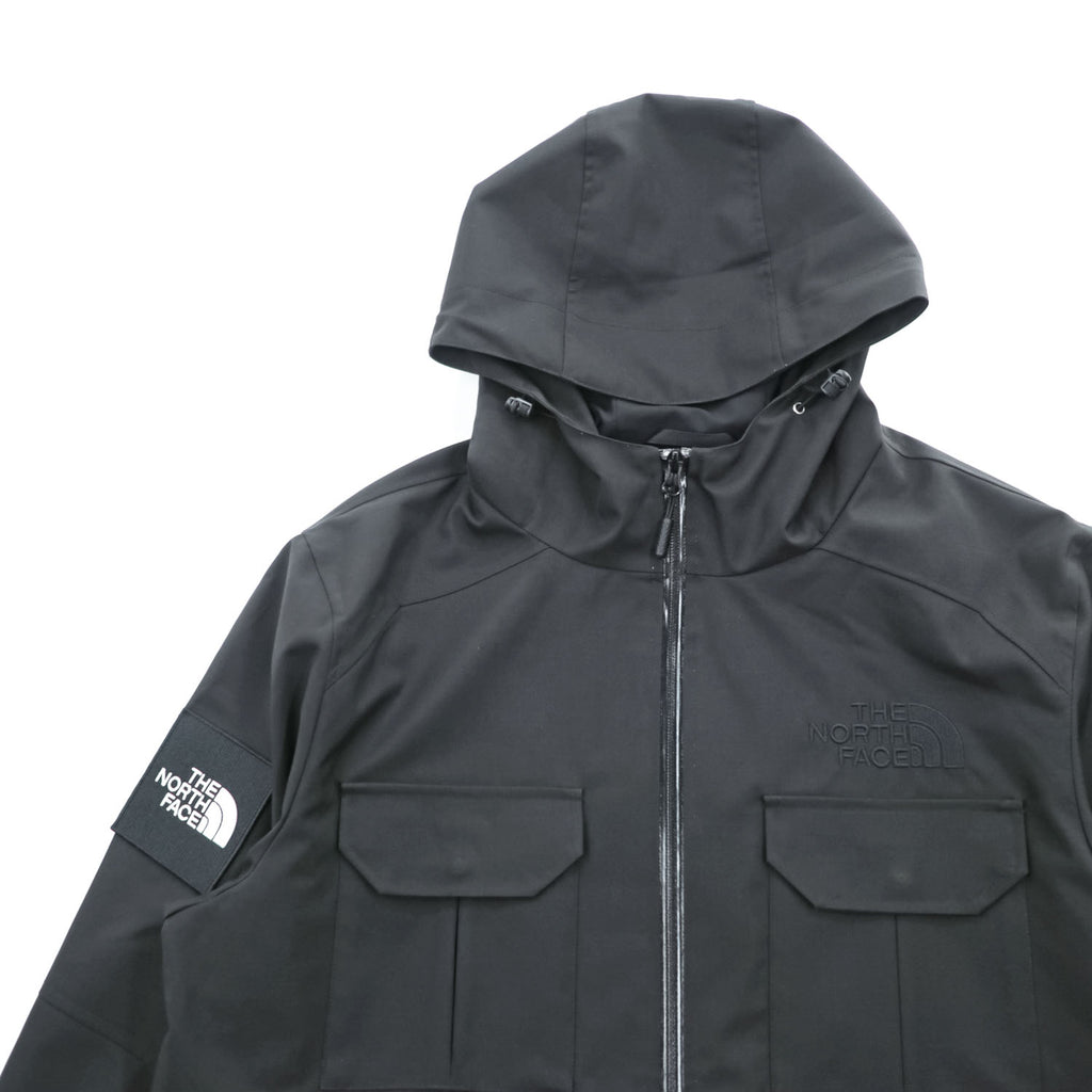 THE NORTH FACE ゴアテックス GORE-TEX 防水 マウンテンパーカー シェル レインジャケット XXL ブラック ドローコード 止水ジップ ユーティリティ マルチポケット