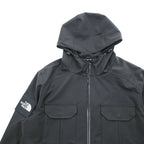 THE NORTH FACE ゴアテックス GORE-TEX 防水 マウンテンパーカー シェル レインジャケット XXL ブラック ドローコード 止水ジップ ユーティリティ マルチポケット