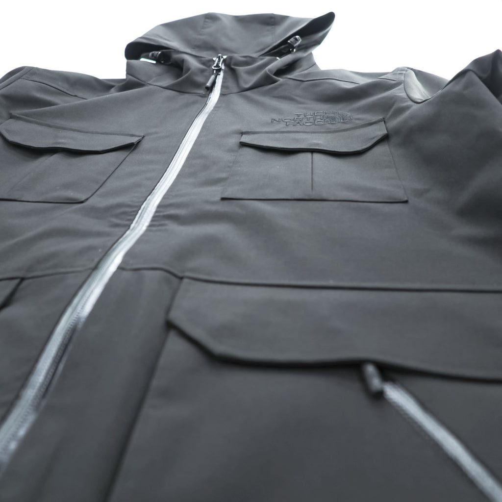 THE NORTH FACE ゴアテックス GORE-TEX 防水 マウンテンパーカー シェル レインジャケット XXL ブラック ドローコード 止水ジップ ユーティリティ マルチポケット