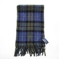 POLO RALPH LAUREN Made in Italy Reversible Plaid Wool Nylon Scarf