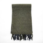 POLO RALPH LAUREN Made in Italy Reversible Plaid Wool Nylon Scarf