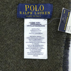 POLO RALPH LAUREN Made in Italy Reversible Plaid Wool Nylon Scarf
