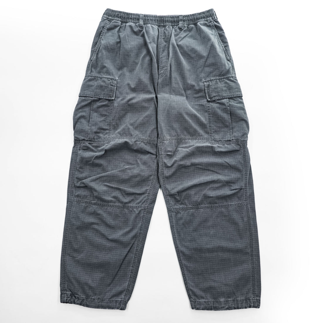 AVIREX Gray Ripstop Cargo Pants Size L PIGMENT EASY CARGO PANTS