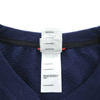 THE NORTH FACE フリース プルオーバー スウェット サイドライン トレーナー XL ネイビー USA規格 ATJ1