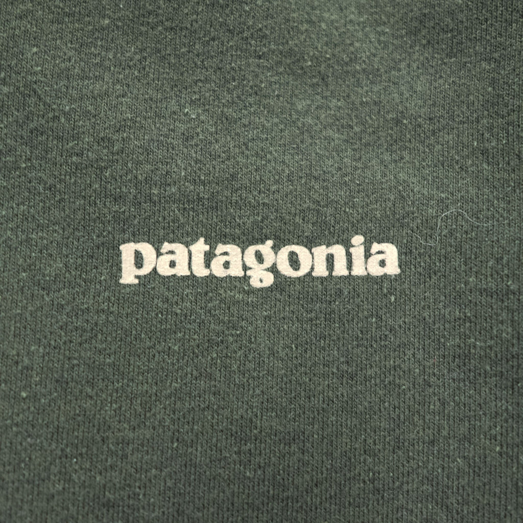 Patagonia プルオーバー パーカー M カーキ グリーン 裏起毛 フィッツロイ・アイコン・アップライザル・フーディ 39666 カンガルーポケット