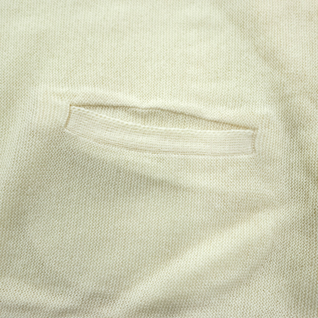 ARNOLD PALMER V-Neck Knit Cardigan Ivory XL Made in USA Acrylic Wool
