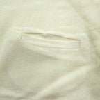 ARNOLD PALMER V-Neck Knit Cardigan Ivory XL Made in USA Acrylic Wool