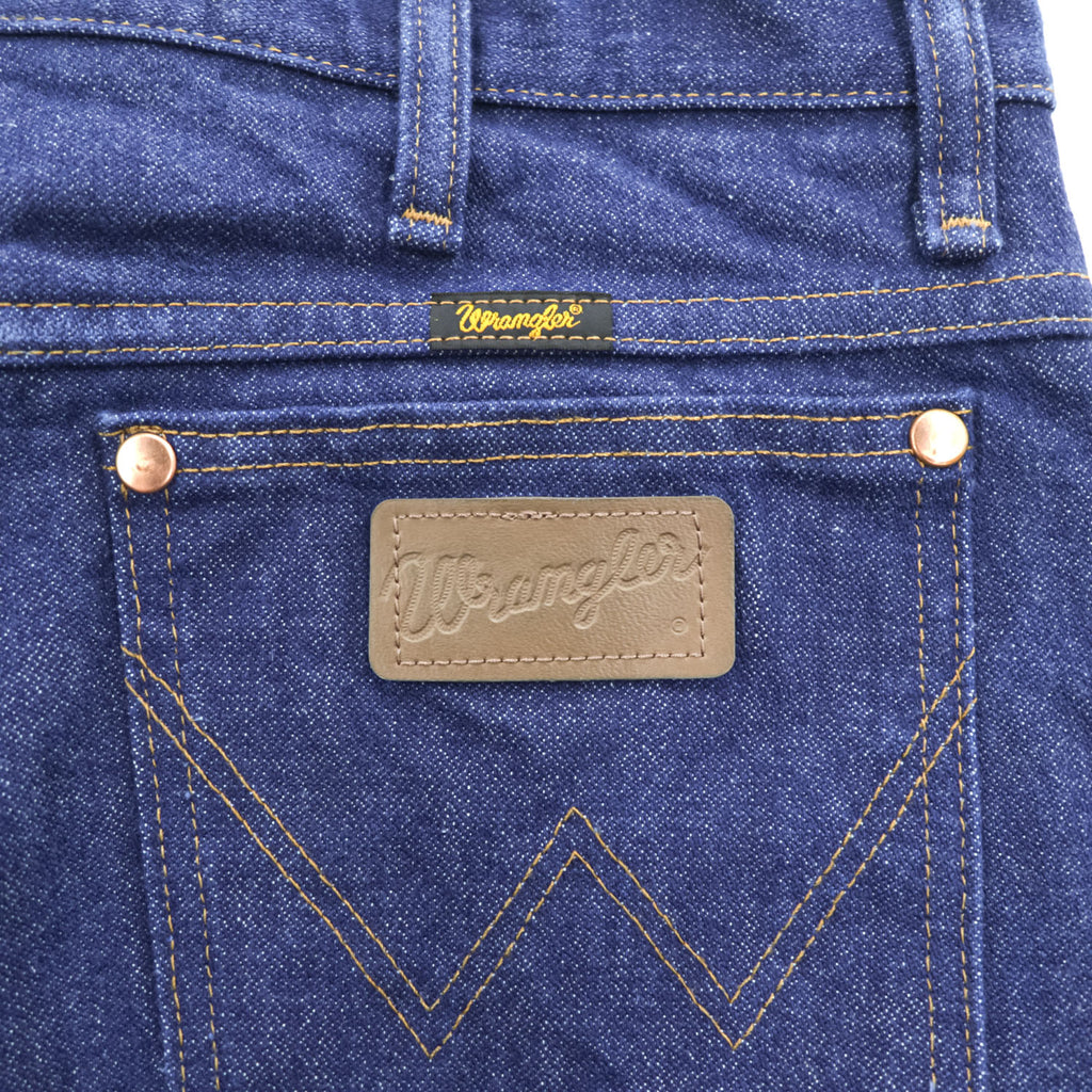 Wrangler デニムパンツ ジーンズ M インディゴ ブルー リジッド Cowboy Cut Slim Fit 936DEN
