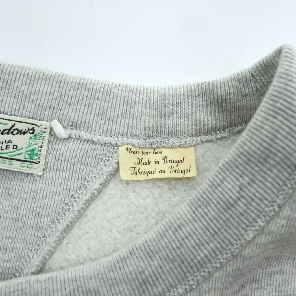 LEVI'S VINTAGE CLOTHING (LVC) Portugal Made Sweatshirt, XL, Gray, Brushed Lining, Bay Meadows, Front V, 21931-0003