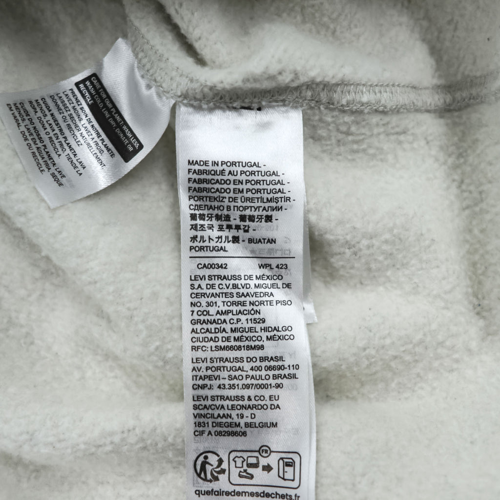 LEVI'S VINTAGE CLOTHING (LVC) Portugal Made Sweatshirt, XL, Gray, Brushed Lining, Bay Meadows, Front V, 21931-0003