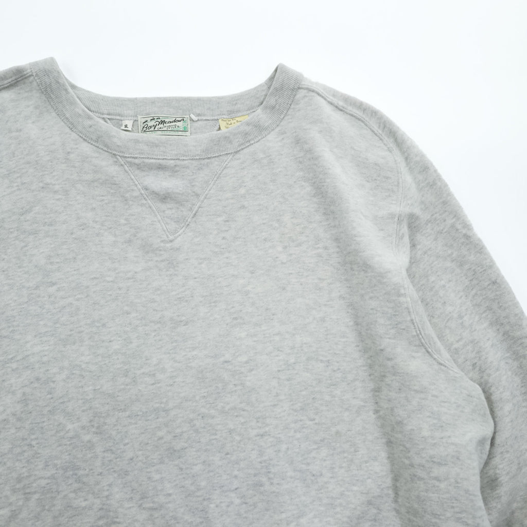LEVI'S VINTAGE CLOTHING (LVC) Portugal Made Sweatshirt, XL, Gray, Brushed Lining, Bay Meadows, Front V, 21931-0003