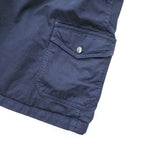 quadro プルオーバー ミリタリージャケット M ネイビー 中綿 サイドジップ hippocampus VINTAGE FATIGUES MHT アノラック