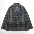 Gymphlex Cotton Plaid 3-Button Tailored Jacket Made in Japan J-1127 VHC-BY