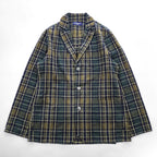 Gymphlex Cotton Plaid 3-Button Tailored Jacket Made in Japan J-1127 VHC-BY