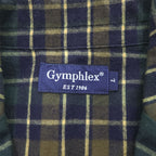 Gymphlex Cotton Plaid 3-Button Tailored Jacket Made in Japan J-1127 VHC-BY