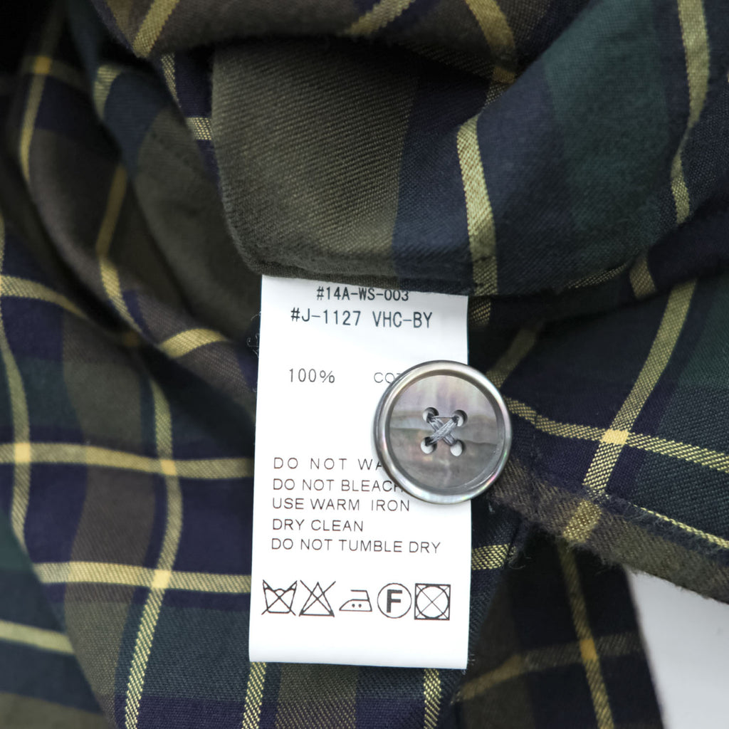 Gymphlex Cotton Plaid 3-Button Tailored Jacket Made in Japan J-1127 VHC-BY